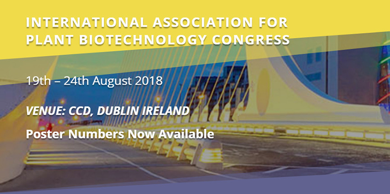 普瑞康参加IAPB（国际植物及生物技术联合会）爱尔兰会议